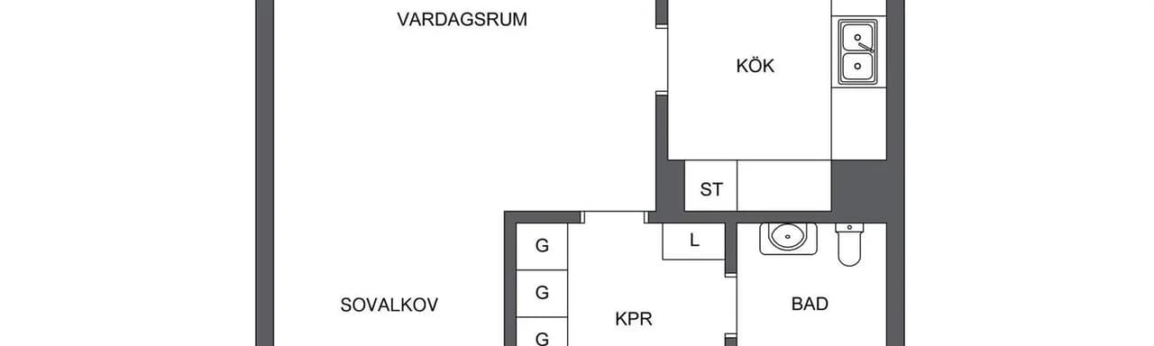 Floor plan for Legendvägen 11