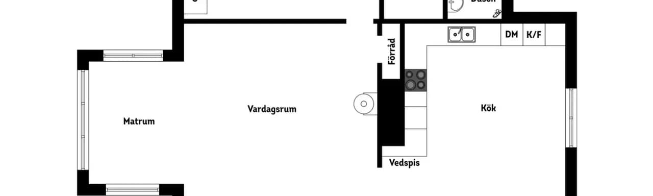 Planritning för Sågen 1