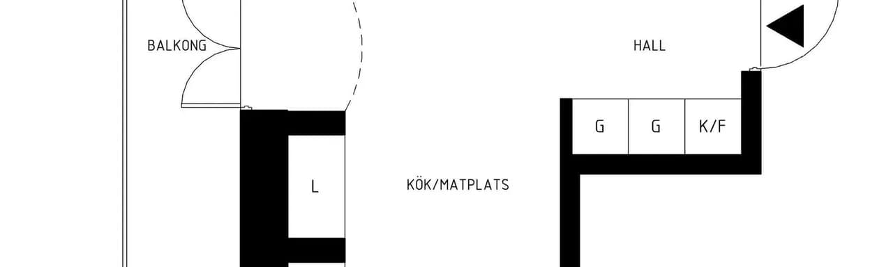 Floor plan for Vemdalsgatan 4
