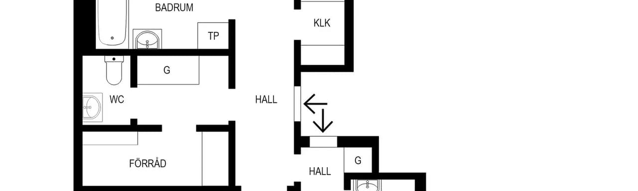 Floor plan for Bergshöjden 10