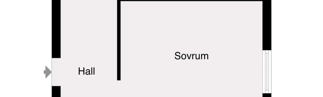 Planritning för Svedjevägen 21