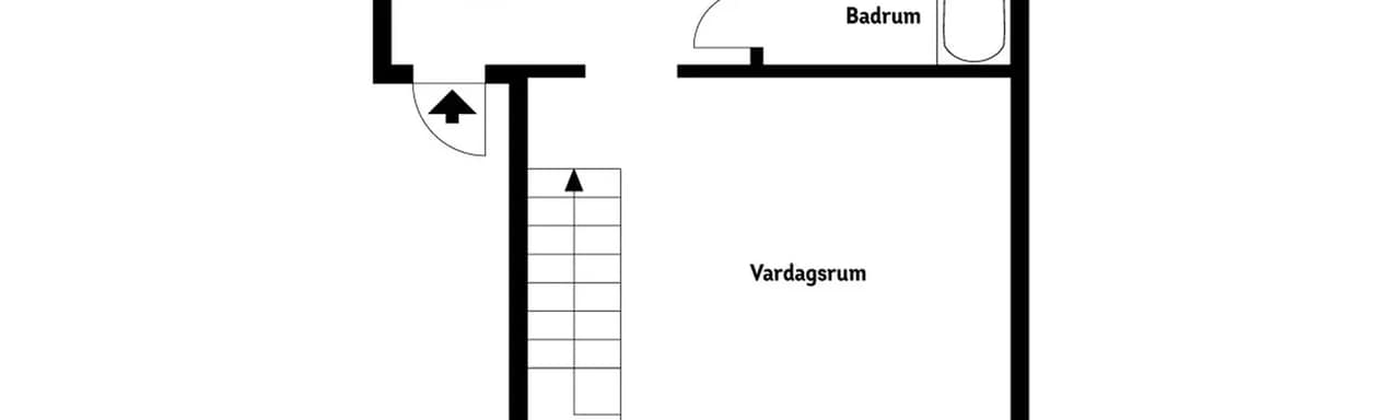Floor plan for Rådmansgatan 48