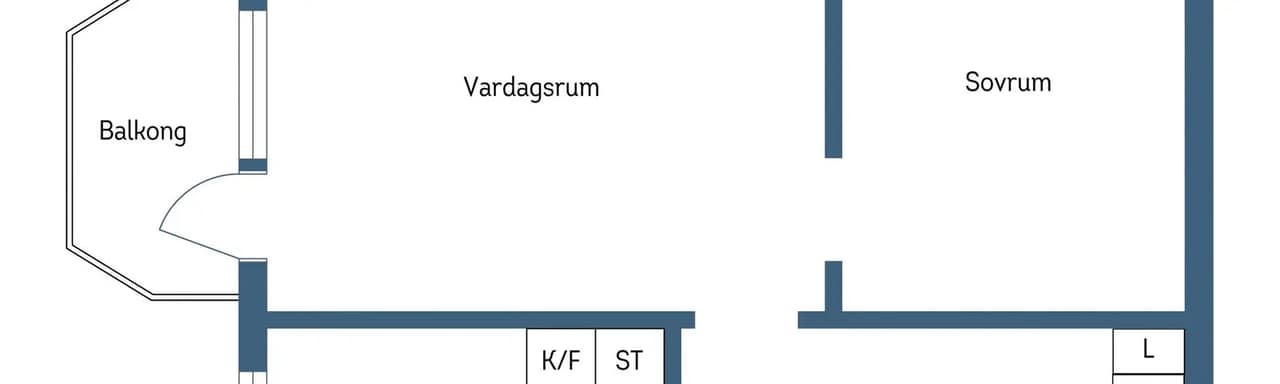 Floor plan for Alphyddevägen 45