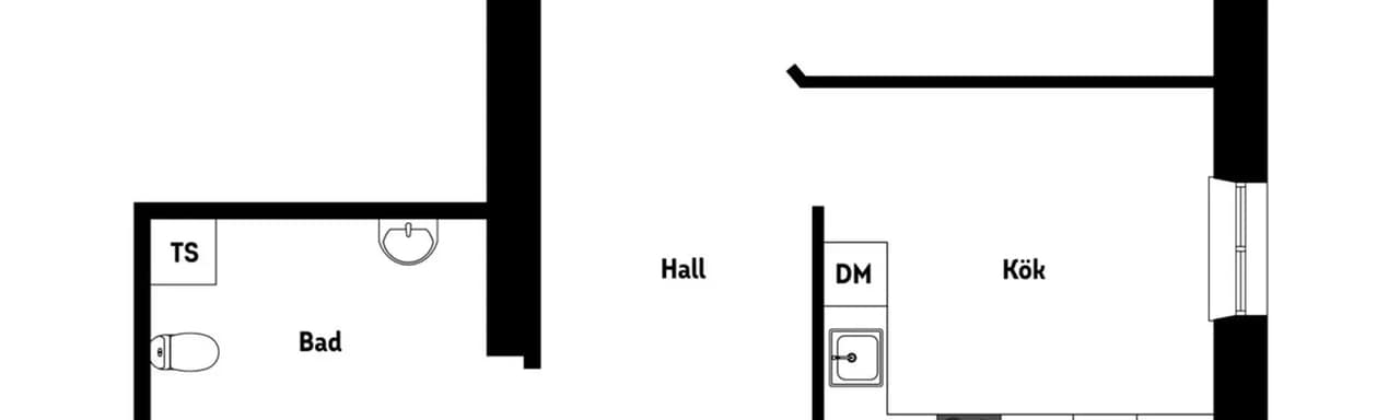 Planritning för Trädgårdsgatan 3