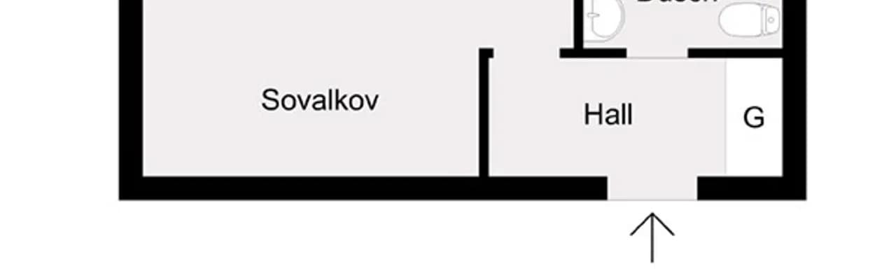 Floor plan for Estlandsgatan 5E