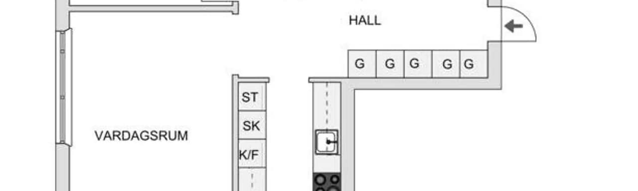 Floor plan for Minutgränd 31