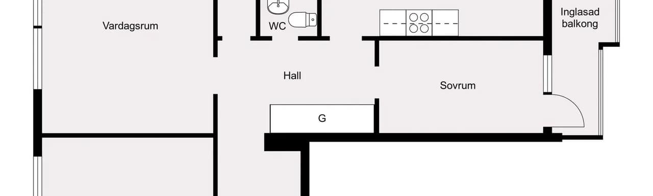 Floor plan for Von lingens väg 41