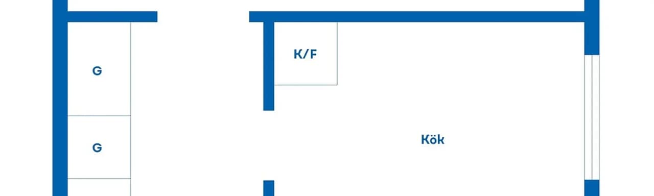 Planritning för Hillmansgatan 9
