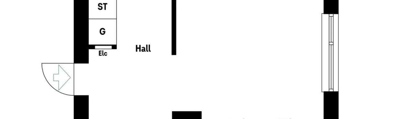 Floor plan for Välluddevägen 7A