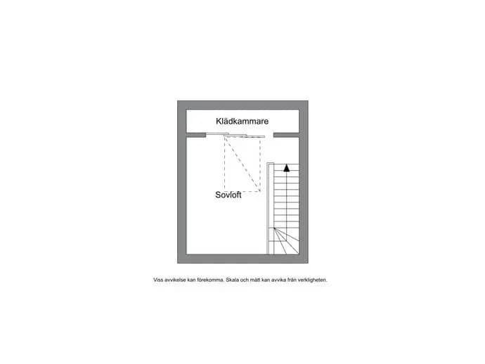 Floor plan for Odensalavägen 4