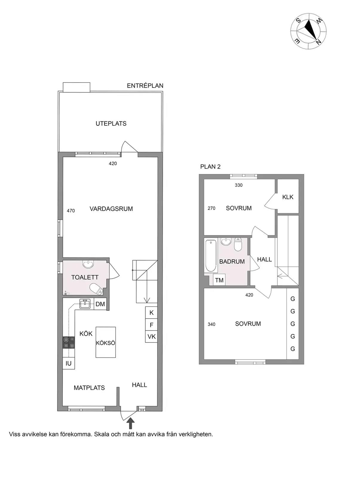Floor plan for Tenorvägen 115