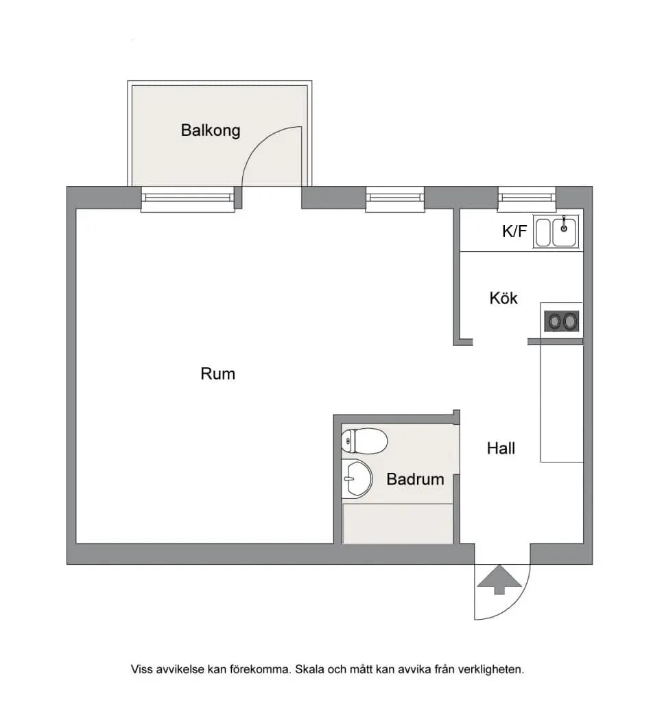 Floor plan for Vittangigatan 13