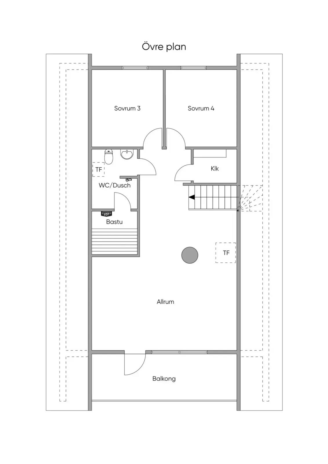 Planritning för Kuskvägen 1