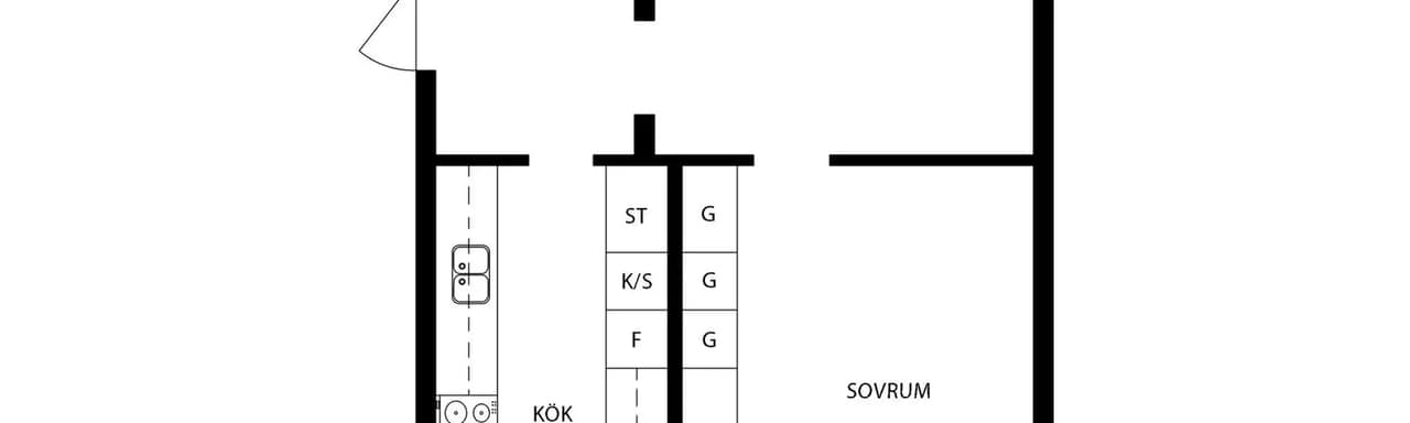 Planritning för Oppeby Gård 65