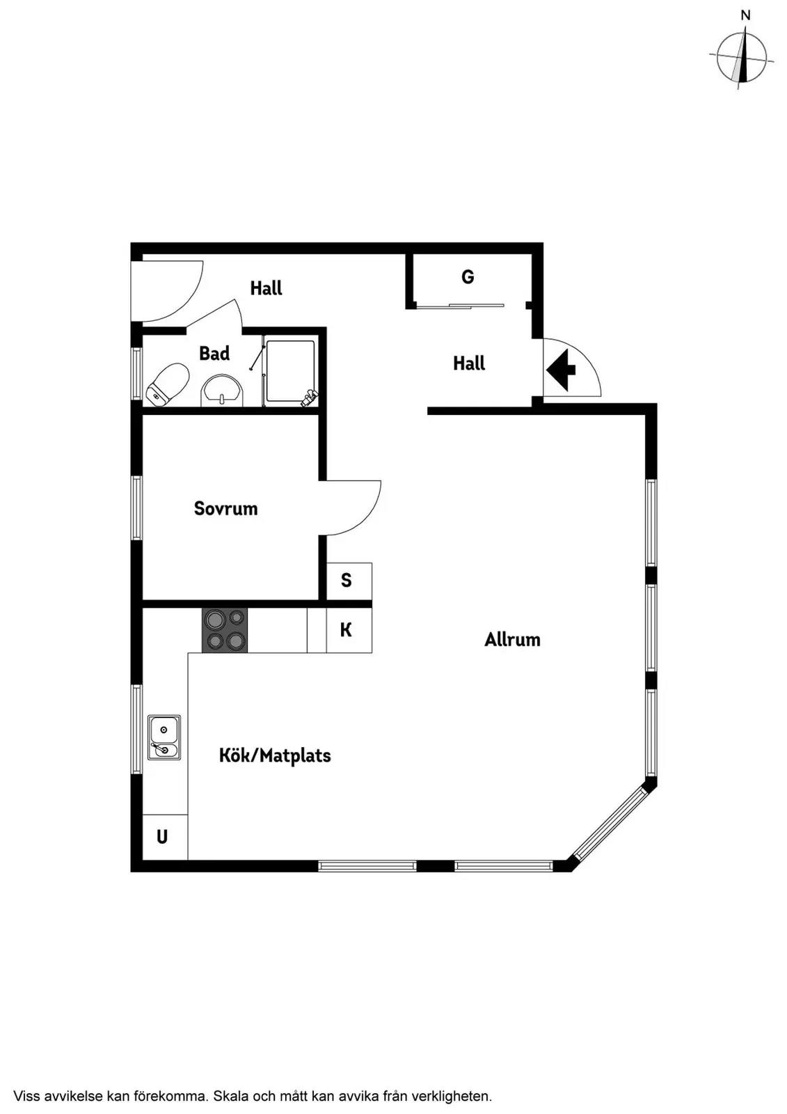 Floor plan for Stora Varholmen 4