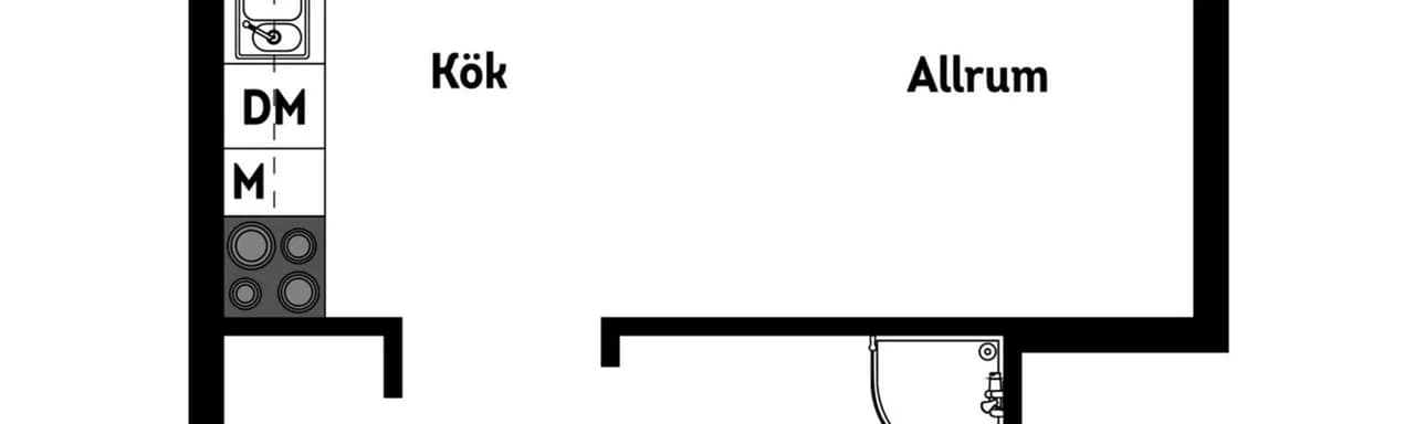 Planritning för Lagmansbacken 3