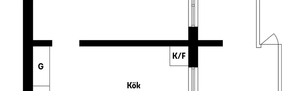 Floor plan for Klövervägen 6
