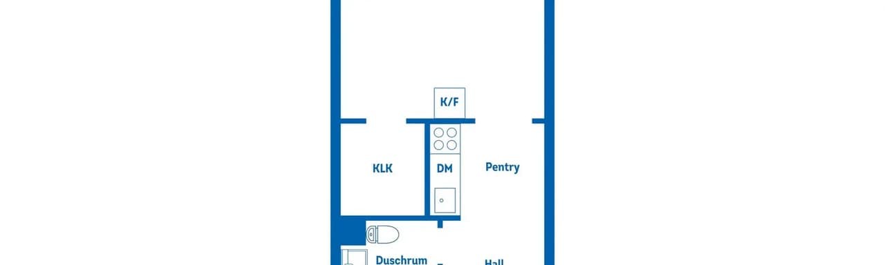 Planritning för Storgatan 16A