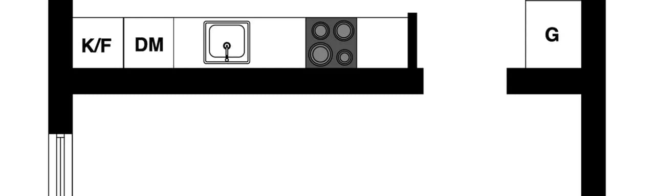 Floor plan for Sliparvägen 3A