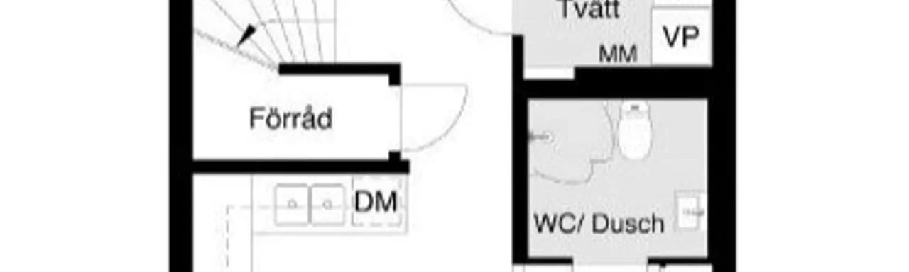 Planritning för Keramikens väg 21D