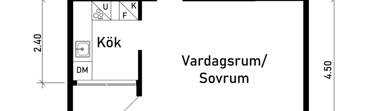Floor plan for Arvesgärde 1