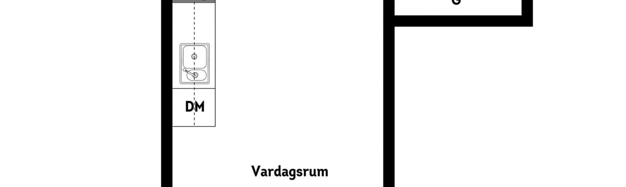 Floor plan for Sehlstedtsgatan 7, 1 tr
