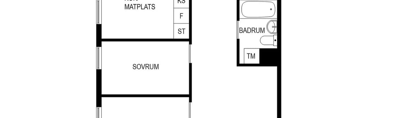 Floor plan for Mjölnerbacken 65