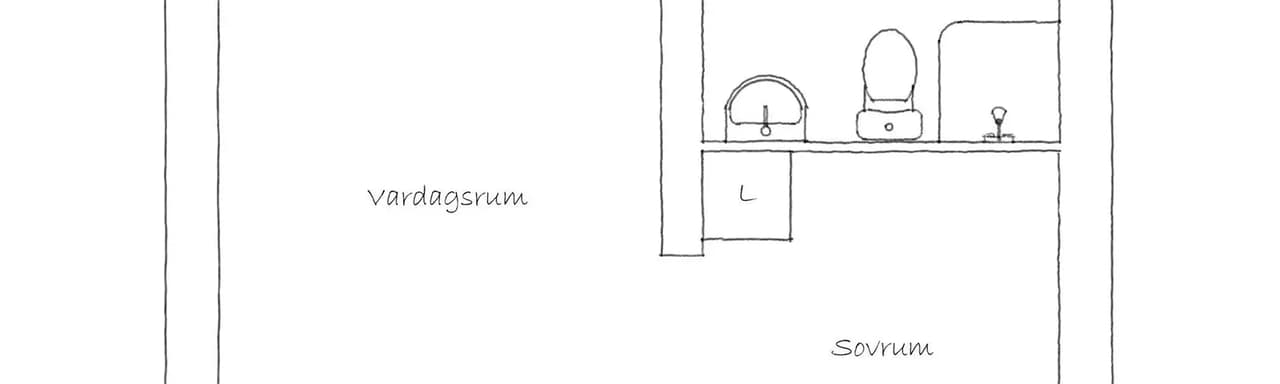 Floor plan for Råbyvägen 55H