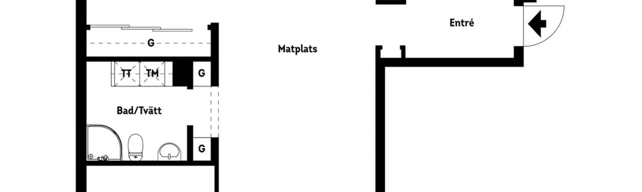 Planritning för Centralgatan 3