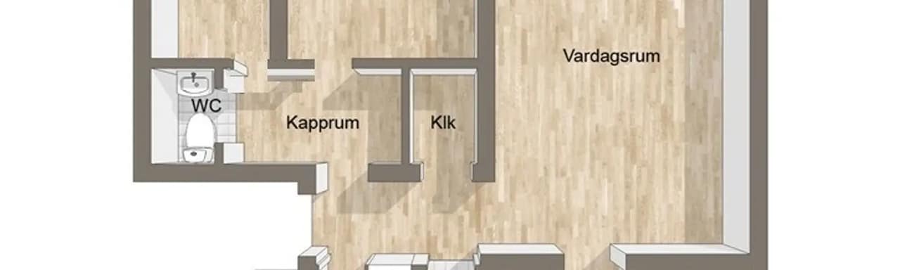 Floor plan for Johannesbergsvägen 14