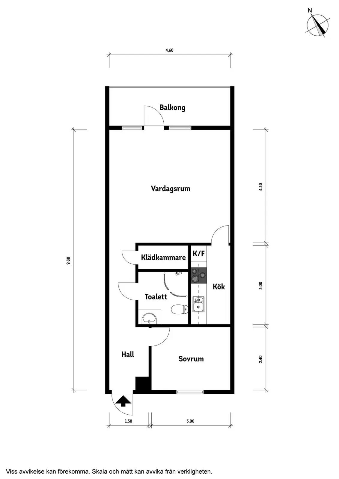 Planritning för Sagogången 48