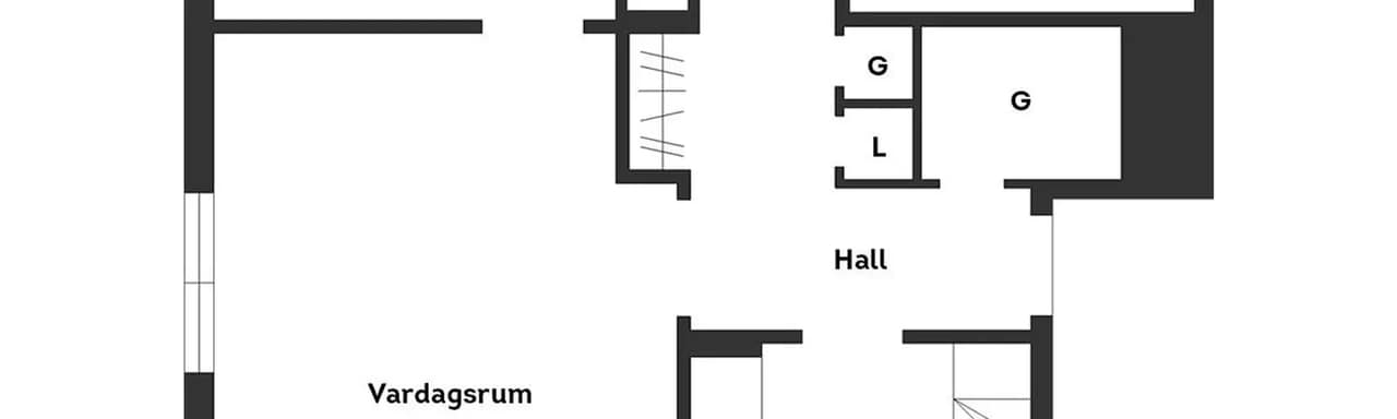 Floor plan for Brynjegatan 6A