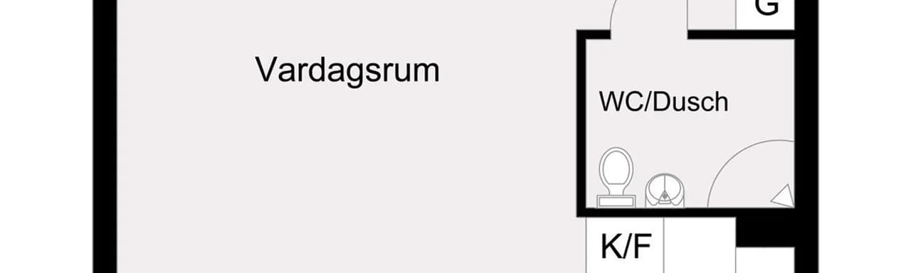 Floor plan for Lövstavägen 25B