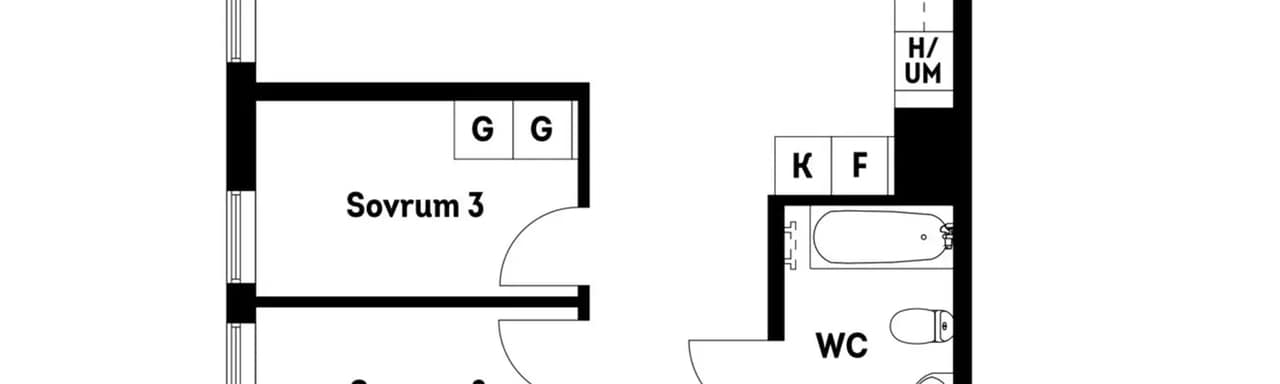 Floor plan for Myntbacken 15