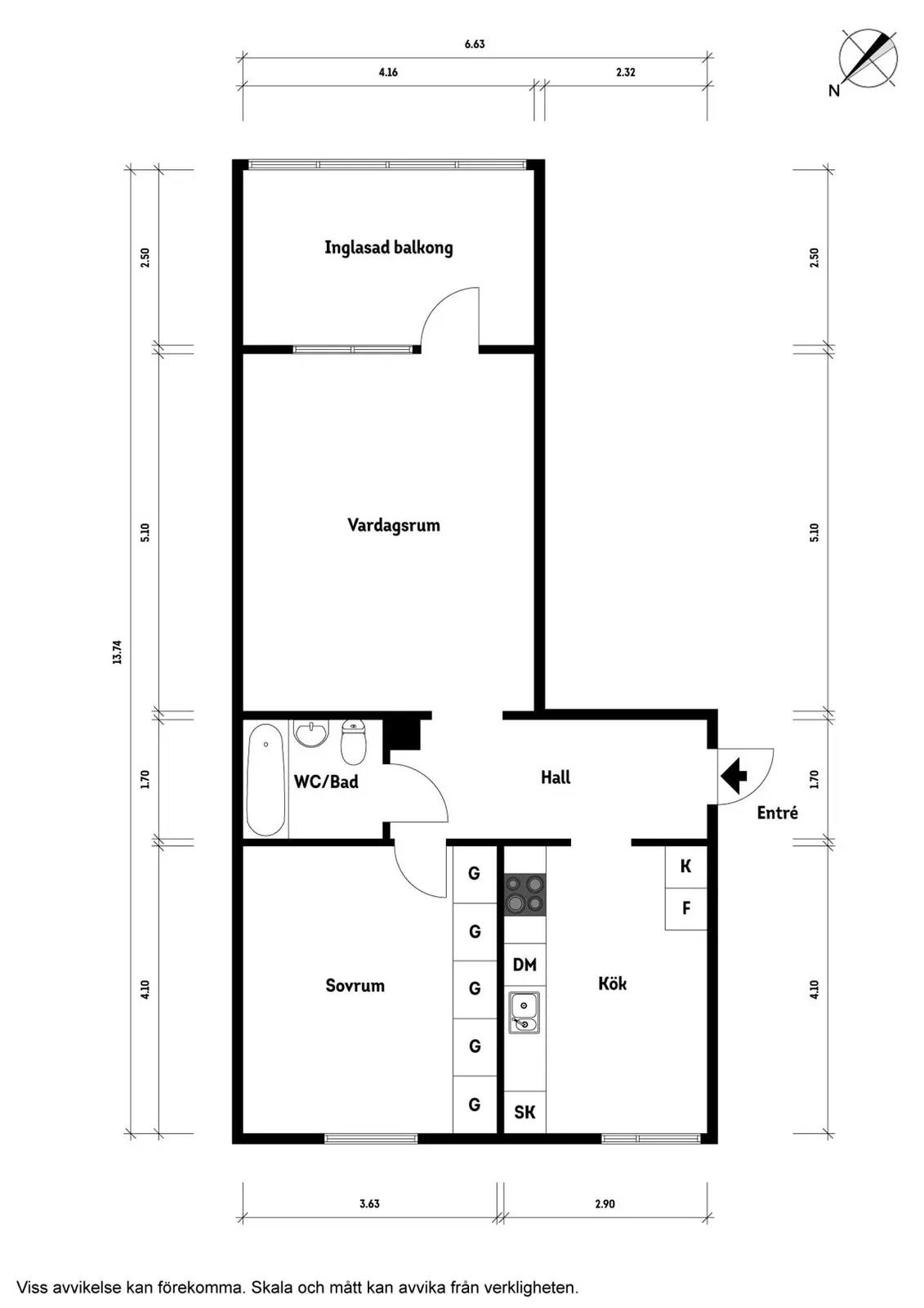 Planritning för Lantmannavägen 64