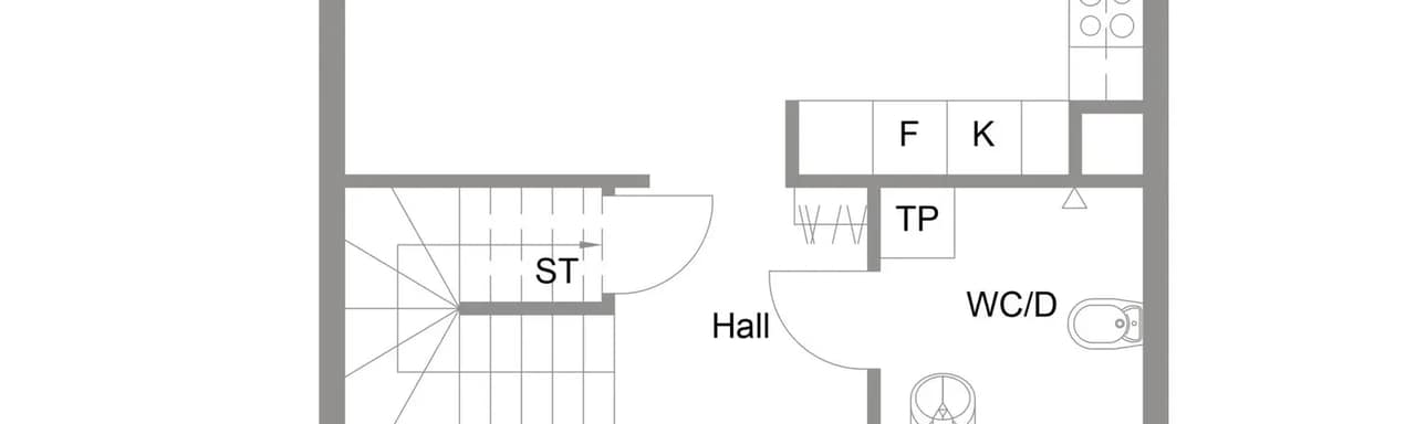 Planritning för Jordgubbsvägen 28D