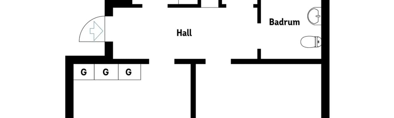 Planritning för Jupitervägen 3