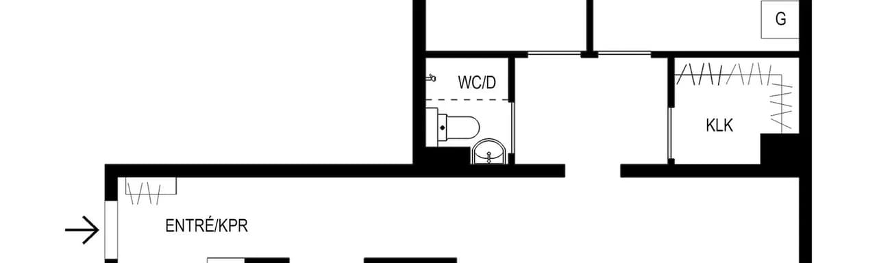 Floor plan for Edsviksvägen 5