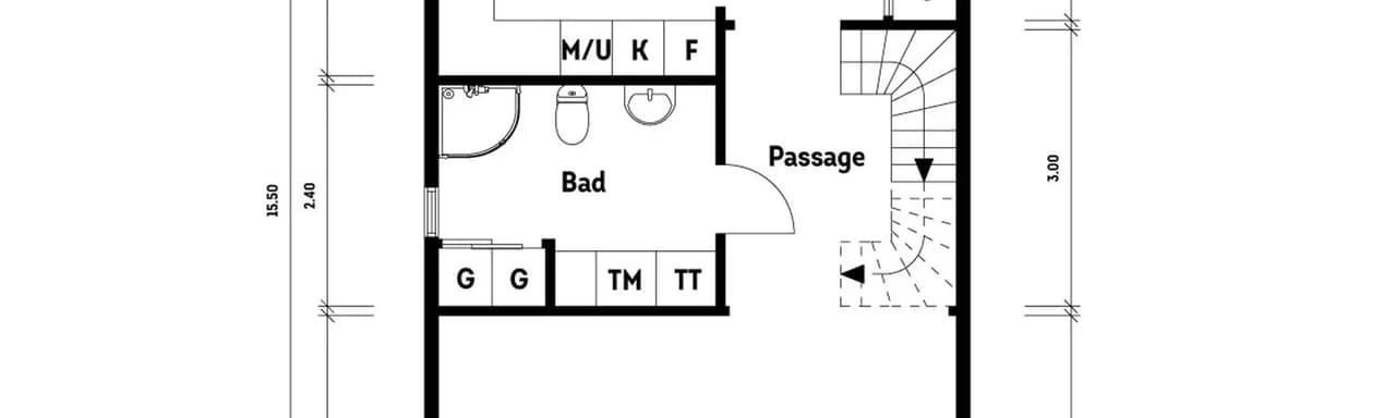Floor plan for Universumsgatan 9