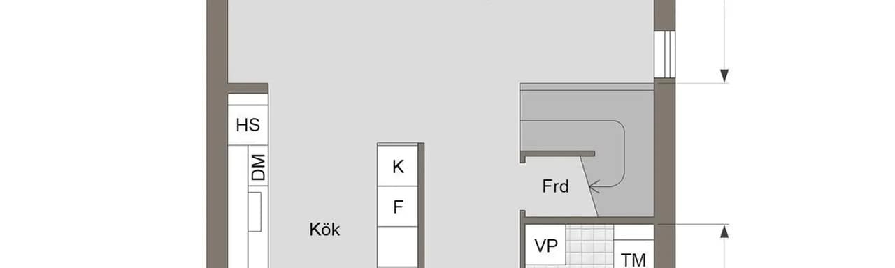 Floor plan for Friluftsvägen 7G