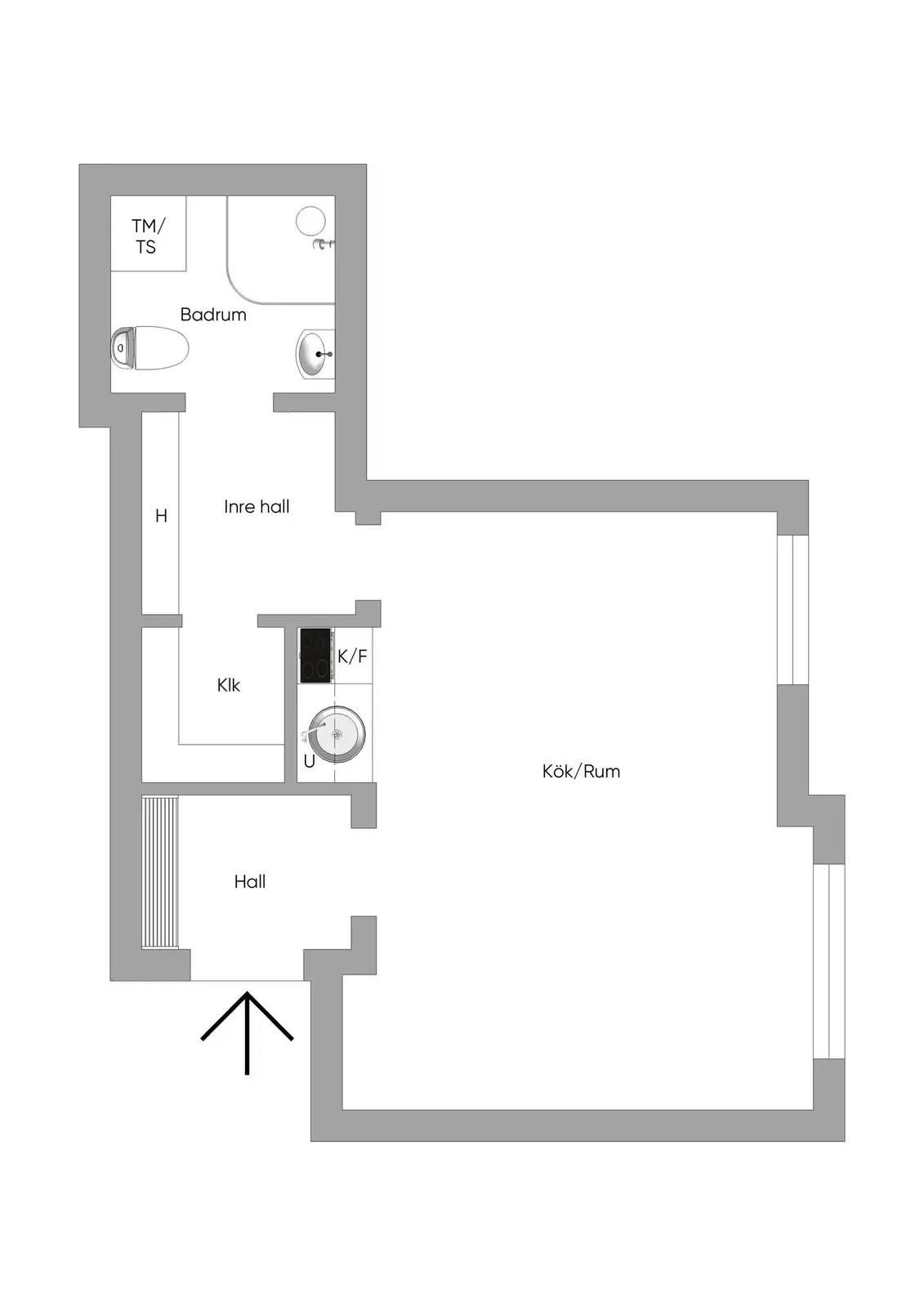 Floor plan for Finnbergsvägen 30