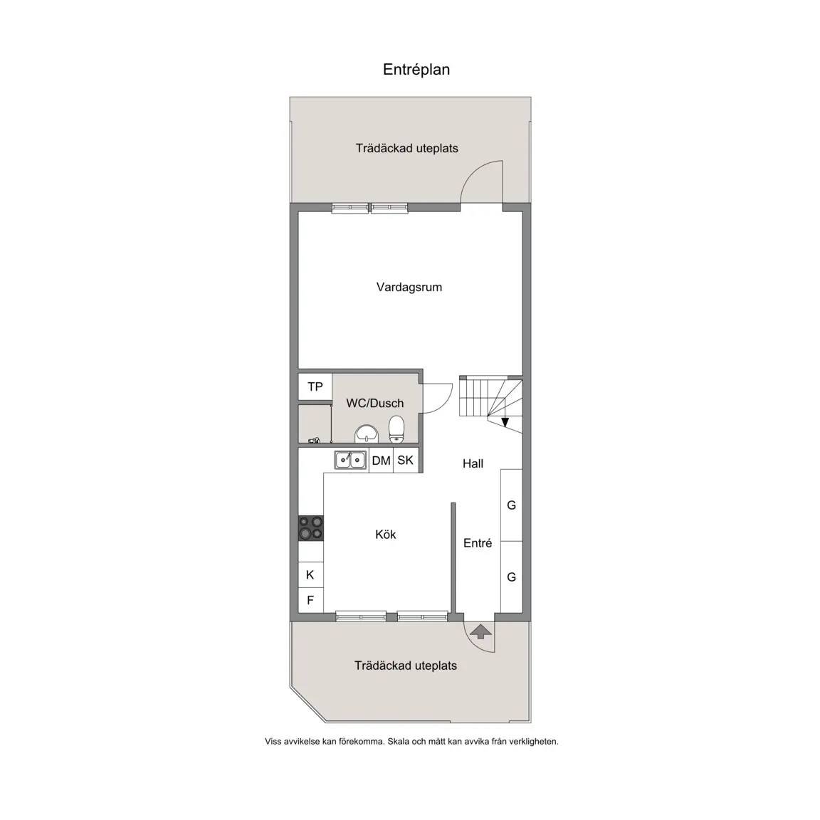 Floor plan for Gnejsvägen 21