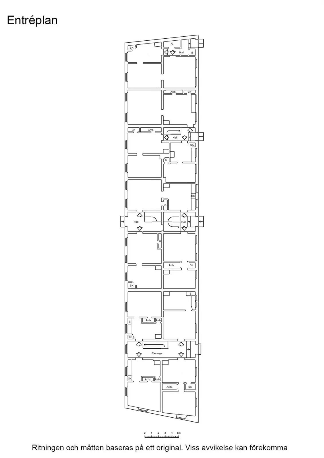 Floor plan for Lilla Algatan 4A
