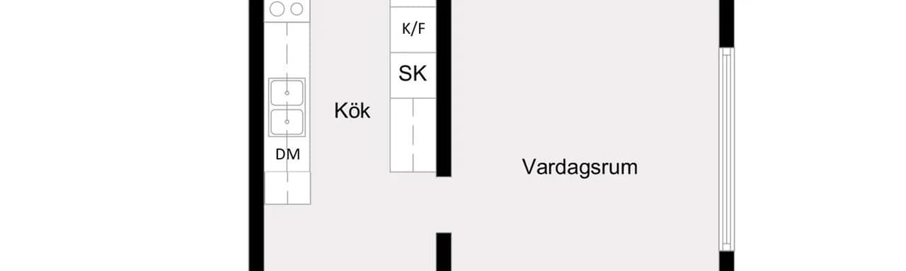 Floor plan for Bokstigen 6