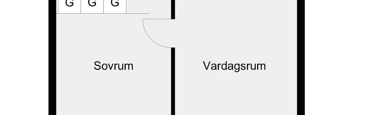 Planritning för Sandåkersgatan 2
