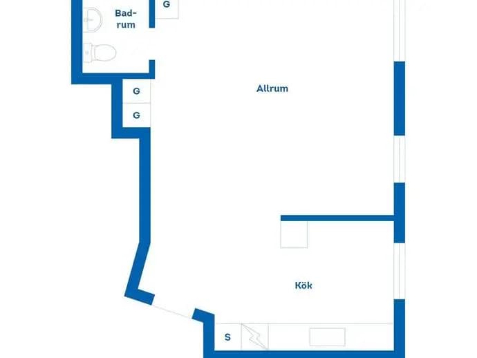 Planritning för Kungsgatan 17