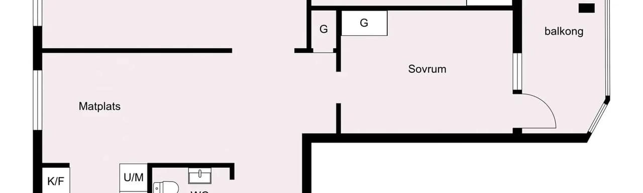 Floor plan for Balladgatan 19