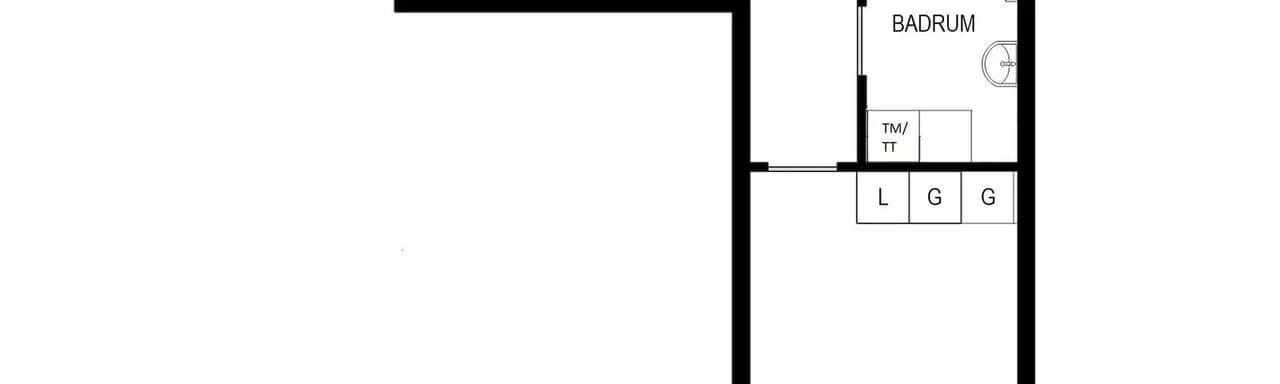 Planritning för Armégatan 11B