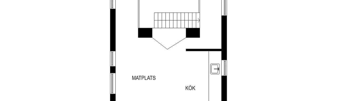 Planritning för Karlbergs strand 6A