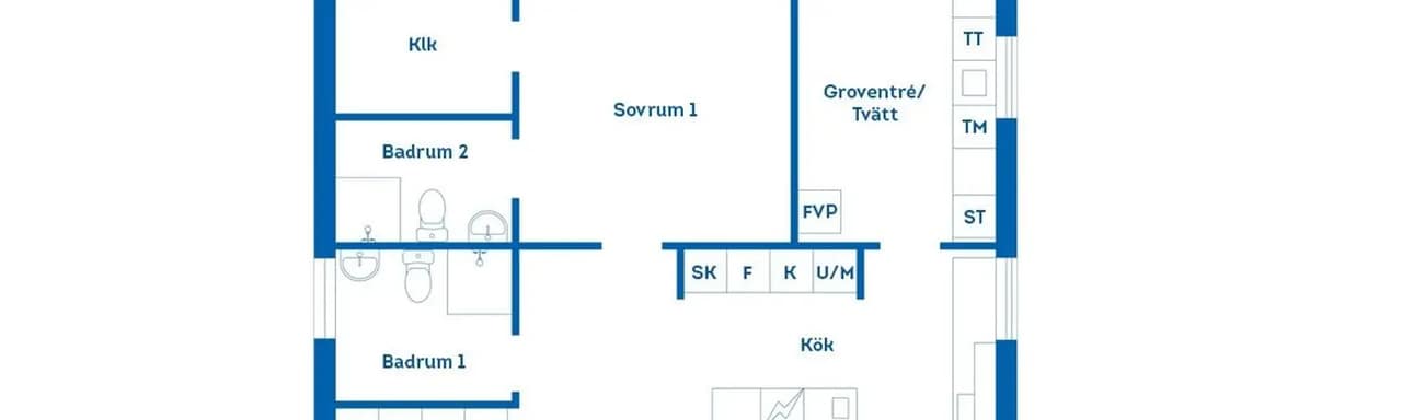 Planritning för Gerstorp Västergård 4